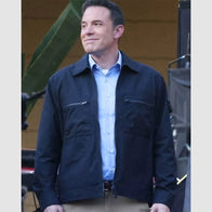 The Accountant 2 Ben Affleck Jacket Jacket unisex front product view | Dash Racegear — Ben Affleck The Accountant 2 Jacket – A Must-Have for Action Movie Fans