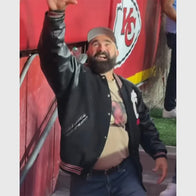 Jason Kelce Cincinnati vs Nebraska Game Jacket Jacket unisex detail view 3 | Dash Racegear — Limited Edition Jason Kelce Nebraska Game Day Jacket
