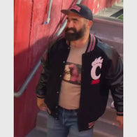 Jason Kelce Cincinnati vs Nebraska Game Jacket Jacket unisex detail view 4 | Dash Racegear — Vintage-Inspired Cincinnati vs Nebraska Jacket Jason Kelce