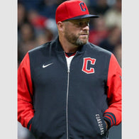 Cleveland Guardians Dugout Bomber Jacket Bomber Jacket unisex detail view 2 | Dash Racegear — Cleveland Guardians Dugout Bomber Jacket – Bold and Stylish Look