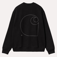 Carhartt WIP x Clipse Sweatshirt Sweatshirt unisex detail view 2 | Dash Racegear — Clipse x Carhartt WIP Crewneck – Limited Edition Streetwear