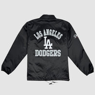 Los Angeles Dodgers Starter Coaches Jacket Jacket unisex detail view 2 | Dash Racegear — Authentic Los Angeles Dodgers fan jacket by Starter