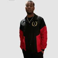 Black American Heritage Flag Jacket Jacket unisex detail view 5 | Dash Racegear — Heritage Flag Jacket – Iconic Black American Flag Design