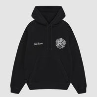 Cole Buxton Collegiate Crest Hoodie Hoodie unisex front product view | Dash Racegear — Cole Buxton Collegiate Crest Hoodie – Iconic Design for Casual Days