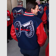 Columbus Blue Jackets 2025 Stadium Series Coaches Jacket Jacket unisex detail view 3 | Dash Racegear — 2025 Blue Jackets Coaches Jacket – Authentic Team Apparel