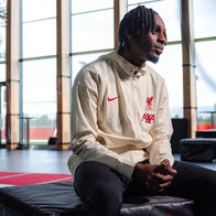 Jeremie Frimpong Nike Liverpool FC Strike Track Jacket Jacket unisex detail view 2 | Dash Racegear — Strike edition Nike Liverpool FC jacket