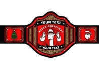 Customized Christmas Championship Inspired Title Belt - 4 | Dash Racegear