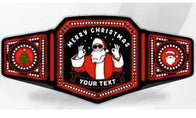 Customized Christmas Championship Inspired Title Belt - 2 | Dash Racegear