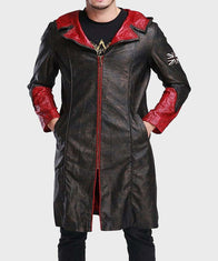 DMC Devil May Cry Dante Black Coat Jacket unisex detail view 2 | Dash Racegear — DMC Dante Devil May Cry Coat