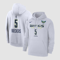 Dallas Wings Paige Bueckers Nike Hoodie 2025 Hoodie unisex front product view | Dash Racegear — 2025 Nike hoodie – Dallas Wings and Paige Bueckers collaboration