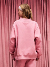 Parke Jean Heart Varsity Mockneck Sweatshirt Sweatshirt unisex detail view 4 | Dash Racegear — Recreation Parke Women’s Valentine’s 2026 Jean Heart Varsity Mockneck Fleece Sweatshirt, plush and stylish for relaxed days.