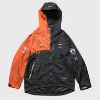 Death Stranding 2 x F.C.Real Bristol Jacket Jacket unisex front product view | Dash Racegear — Death Stranding collaboration jacket with F.C.Real Bristol premium design