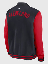 Cleveland Guardians 2026 Dugout Jacket Jacket unisex detail view 3 | Dash Racegear — Cleveland Guardians full-zip jacket featuring dugout style inspiration and easy comfortable wear.