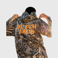 Dutch Bros Camo Hoodie Hoodie unisex detail view 3 | Dash Racegear — Dutch Bros Graphic Camo Hoodie – Trendy Urban Streetwear