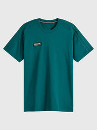 END. x Adidas Brockhall SPZL T-Shirt Shirt unisex front product view | Dash Racegear — END. x Adidas 2026 Brockhal SPZL Teal Green Unisex T-Shirt with a relaxed fit and timeless casual style.