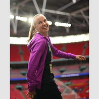 England Lionesses Nike Purple Hoodie Hoodie unisex detail view 4 | Dash Racegear — Women's England Lionesses Nike hoodie
