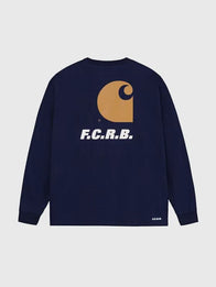 F.C.Real Bristol x Carhartt WIP Pocket Long-Sleeve T-Shirt Shirt unisex detail view 5 | Dash Racegear — Unisex 2026 pocket tee by F.C. Real Bristol x Carhartt WIP, ideal for everyday layering.