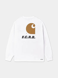 F.C.Real Bristol x Carhartt WIP Pocket Long-Sleeve T-Shirt Shirt unisex detail view 6 | Dash Racegear — F.C. Real Bristol x Carhartt WIP 2026 pocket long-sleeve tee, perfect for casual style.