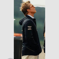 APX GP F1 Brad Pitt Black Hoodie Jacket Jacket unisex detail view 6 | Dash Racegear — APX GP F1 Black Hoodie Jacket – Brad Pitt’s Racing Look