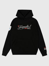 F1 Canada GP 2026 MTL Badge Hoodie Hoodie unisex front product view | Dash Racegear — 2026 Canada Grand Prix hoodie with Formula 1 branding, MTL badge detail, and smooth casual style.