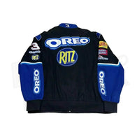 F1 Biker Racing Streetwear Embroidered Bomber Jacket | Dash Racegear