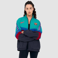FC Barcelona Retro Jacket Jacket unisex detail view 4 | Dash Racegear — Retro-style Barça jacket with timeless football flair