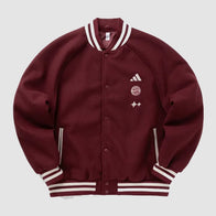 FC Bayern x BSTN Adidas Jacket Jacket unisex front product view | Dash Racegear — Adidas FC Bayern x BSTN Jacket – Stylish Club-Inspired Jacket