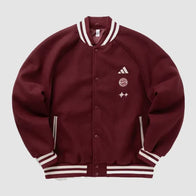 FC Bayern x BSTN Adidas Jacket Jacket unisex front product view | Dash Racegear — Adidas FC Bayern x BSTN Jacket – Stylish Club-Inspired Jacket