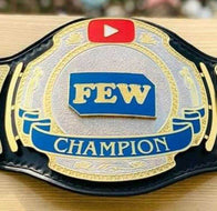 FEW world championship wrestling belts 2mm adult size Yotube logo - 4 | Dash Racegear