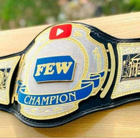 FEW world championship wrestling belts 2mm adult size Yotube logo - 2 | Dash Racegear
