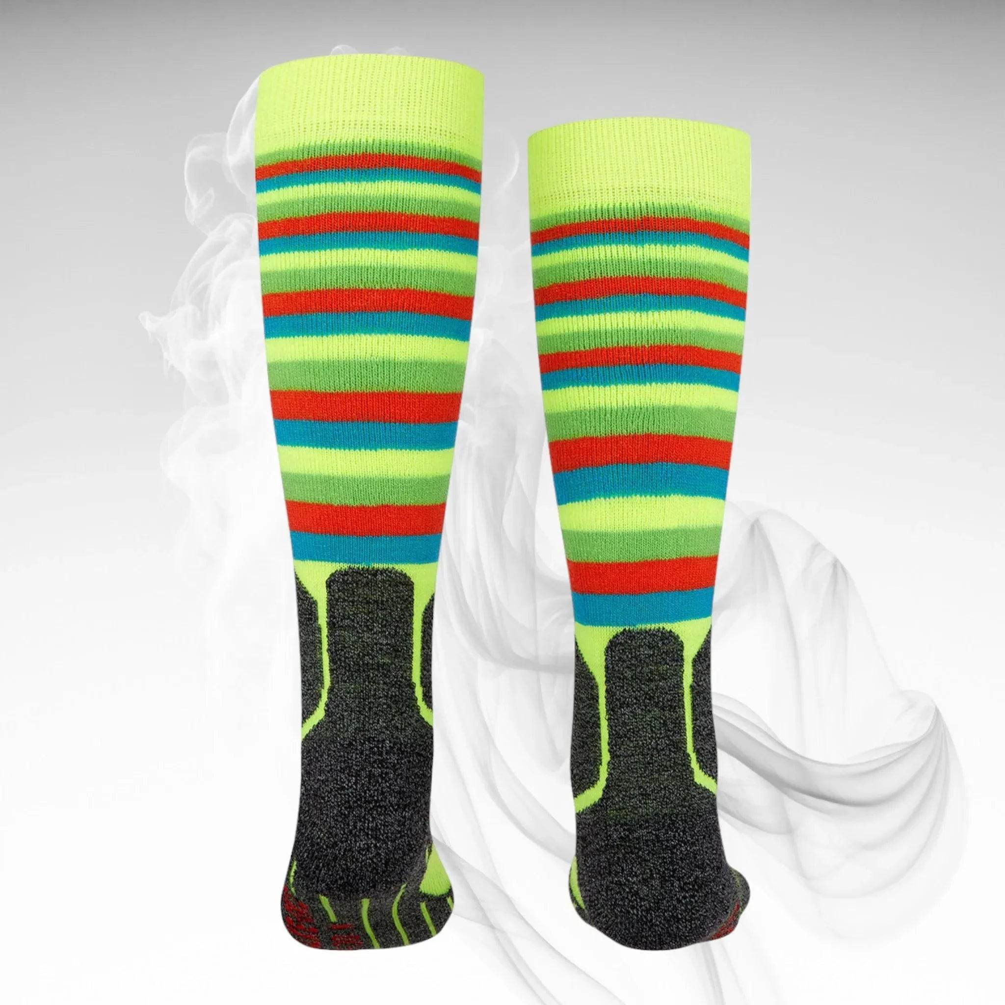 Falke JR SK2 Stripes Cushion Ski Sock - Dash Racegear Store