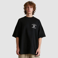 Fear of God Essentials Black University Crew Neck T-Shirt Shirt unisex detail view 2 | Dash Racegear — Essentials University Crew Neck – Black Fear of God Tee