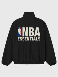 Fear of God x NBA Half-Zip Track Jacket Jacket unisex detail view 2 | Dash Racegear — Luxury athletic streetwear – Fear of God x NBA unisex jacket