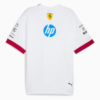 Scuderia Ferrari Men’s Drivers Tee Fashion Apparel unisex detail view 2 | Dash Racegear — Puma x Ferrari Men's Drivers Tee – Crew Neck with Sponsor Logos