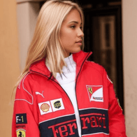 Ferrari F1 Vintage Red Jacket | Dash Racegear
