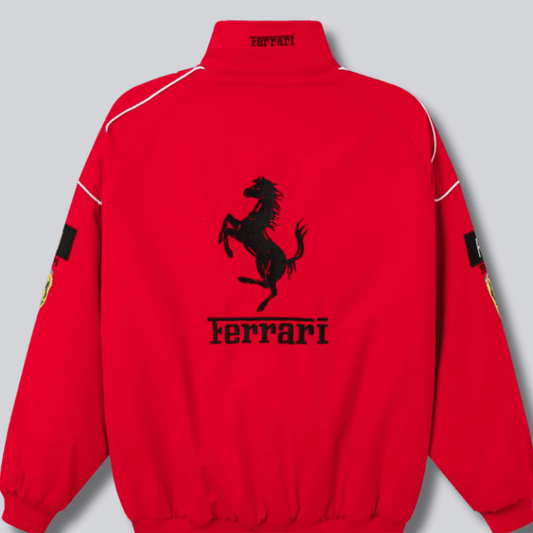 Ferrari F1 Vintage Red Jacket | Dash Racegear