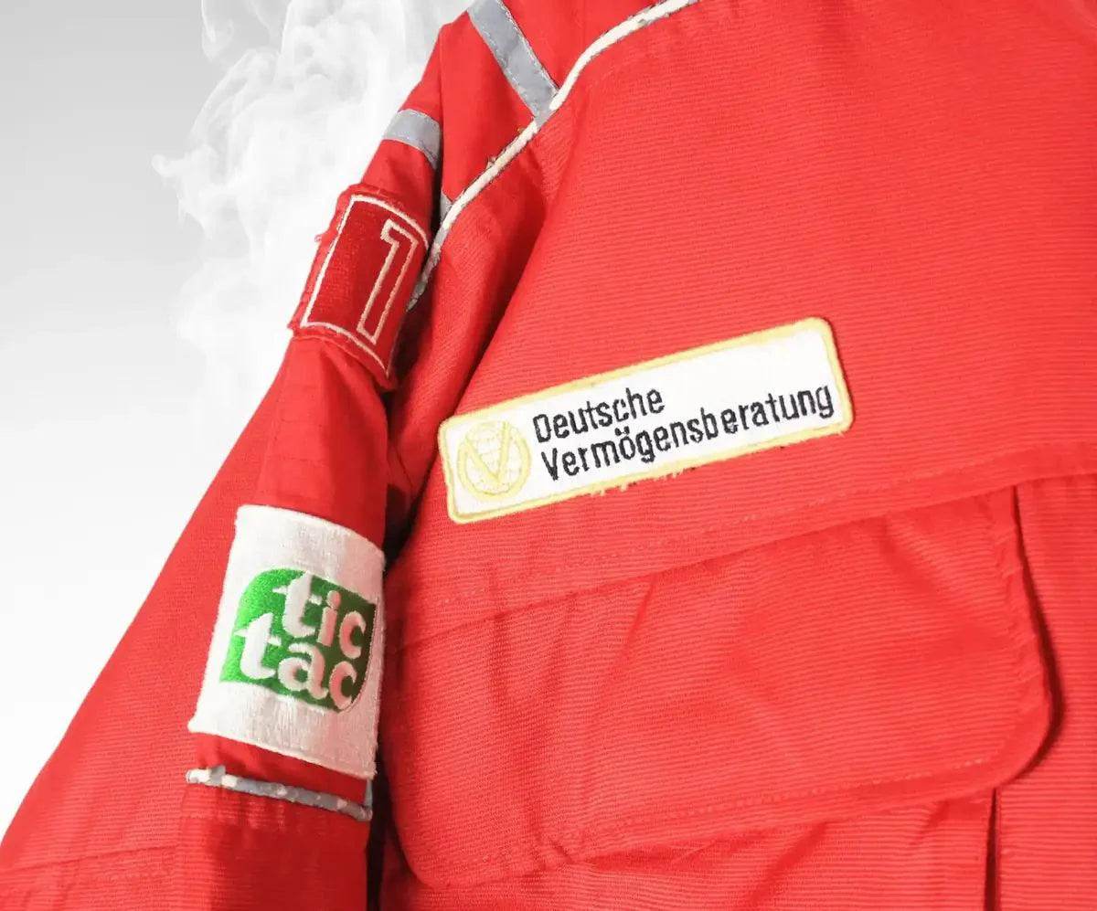 Michael Schumacher Embroidered Vintage Ferrari Shell Jacket - Dash Racegear Store