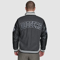 LA Dodgers First Rounder Varsity Jacket Varsity Jacket unisex detail view 4 | Dash Racegear — First Rounder Varsity Jacket – LA Dodgers Fan Apparel
