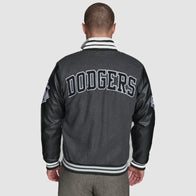 LA Dodgers First Rounder Varsity Jacket Varsity Jacket unisex detail view 4 | Dash Racegear — First Rounder Varsity Jacket – LA Dodgers Fan Apparel