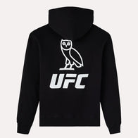 OVO x UFC Flame Logo Hoodie Hoodie unisex detail view 3 | Dash Racegear — OVO UFC Hoodie – Bold Flame Logo Edition