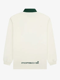 Aimé Leon Dore x Porsche Rugby Sweatshirt Sweatshirt unisex detail view 4 | Dash Racegear — Aimé Leon Dore Porsche-inspired rugby top outfit
