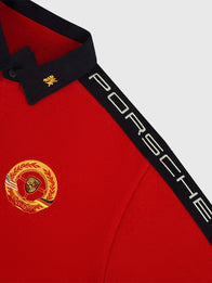 Aimé Leon Dore x Porsche Rugby Sweatshirt Sweatshirt unisex detail view 5 | Dash Racegear — Classic rugby sweatshirt from Aimé Leon Dore x Porsche