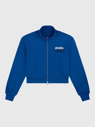 Parke Summerland Zip Up Jacket Jacket unisex detail view 2 | Dash Racegear — Mockneck zip-up bomber jacket by Parke featuring smooth finish and comfortable casual wear appeal.