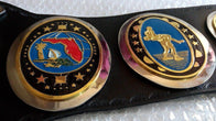Florida Heavyweight Wrestling Championship Leather Title Belt - 3 | Dash Racegear