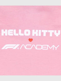 Formula 1 Academy Hello Kitty Logo T-Shirt Shirt unisex detail view 5 | Dash Racegear — Formula 1 Academy Hello Kitty Tee – Graphic Logo Style 2025