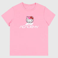 Formula 1 Academy Hello Kitty Logo T-Shirt Shirt unisex detail view 2 | Dash Racegear — Hello Kitty Racing Tee – Formula 1 Academy Logo Collection