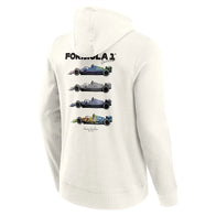 Formula 1 Barcelona Mosaics Graphic Hoodie Hoodie unisex detail view 3 | Dash Racegear — Bold Barcelona Formula 1 hoodie with mosaic elements