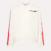 Formula 1 F175 Logo Bomber Jacket Bomber Jacket unisex front product view | Dash Racegear — Sleek Racer Style – Formula 1 F175 Logo Bomber