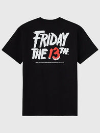 OVO Friday The 13TH Jason T-Shirt Shirt unisex front product view | Dash Racegear — Stylish OVO Jason T-shirt showcasing Friday The 13TH theme