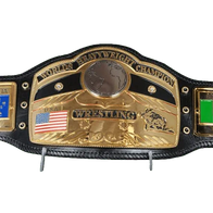 Worlds Heavy Weight Championship belt with Block Logo - 1 | Dash Racegear